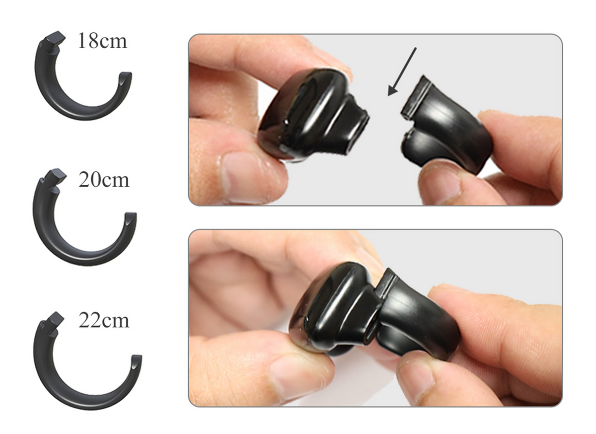 WESLAMIC Salam Smart Tasbih Ring – Digital Zikr Counter with OLED Display