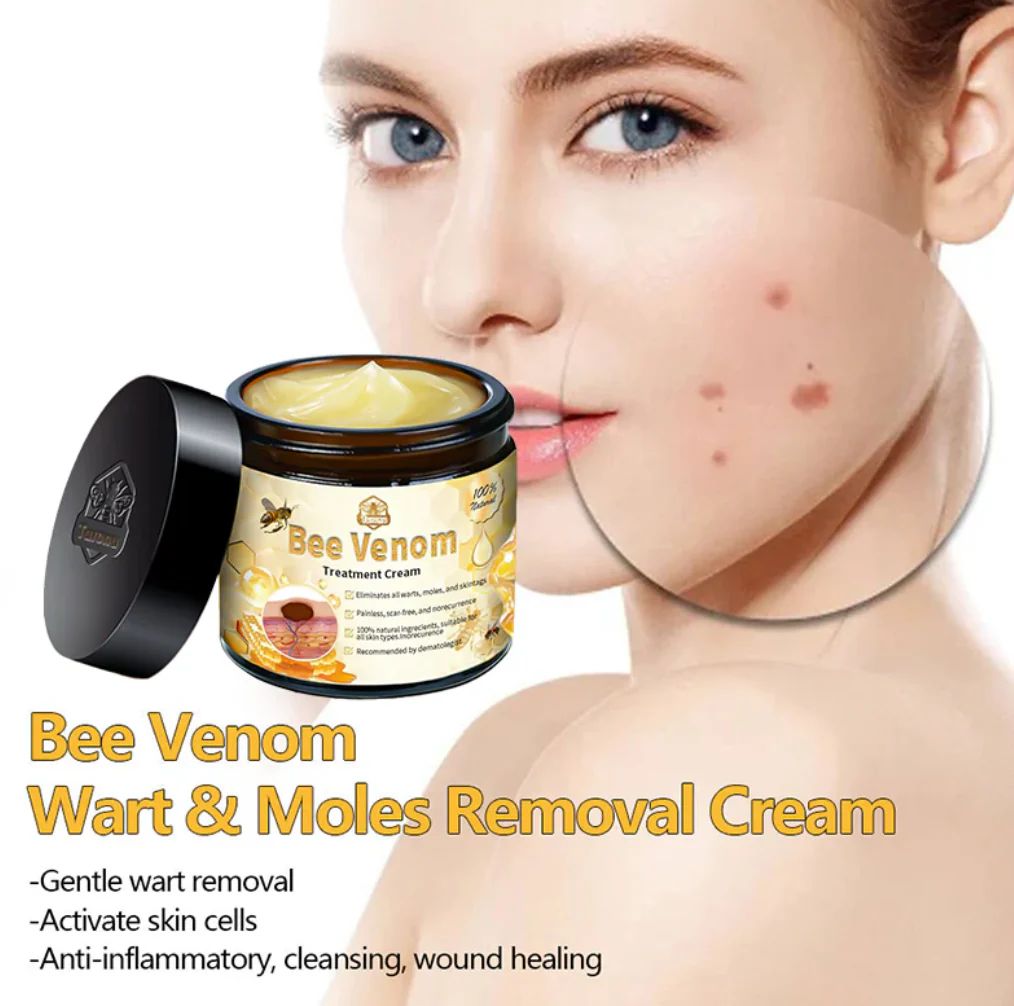 Bee Skin Elixir – Natural Bee Venom & Herbal Acne Cream for Clear Skin, (60g