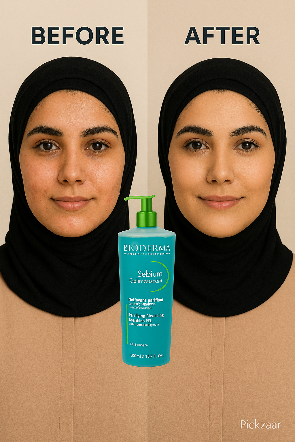 Bioderma Sébium Purifying Cleansing Foaming Gel – 500ml