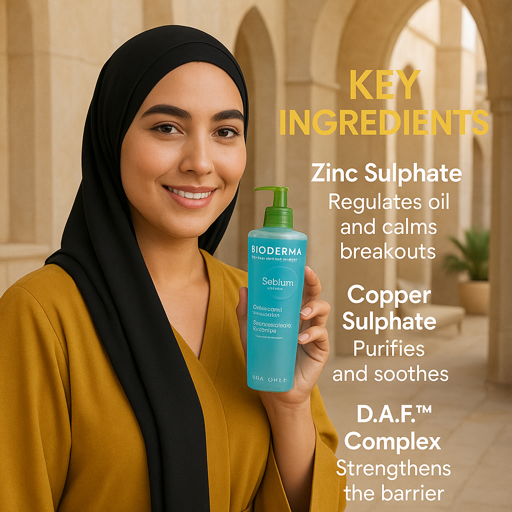 Bioderma Sébium Purifying Cleansing Foaming Gel – 500ml