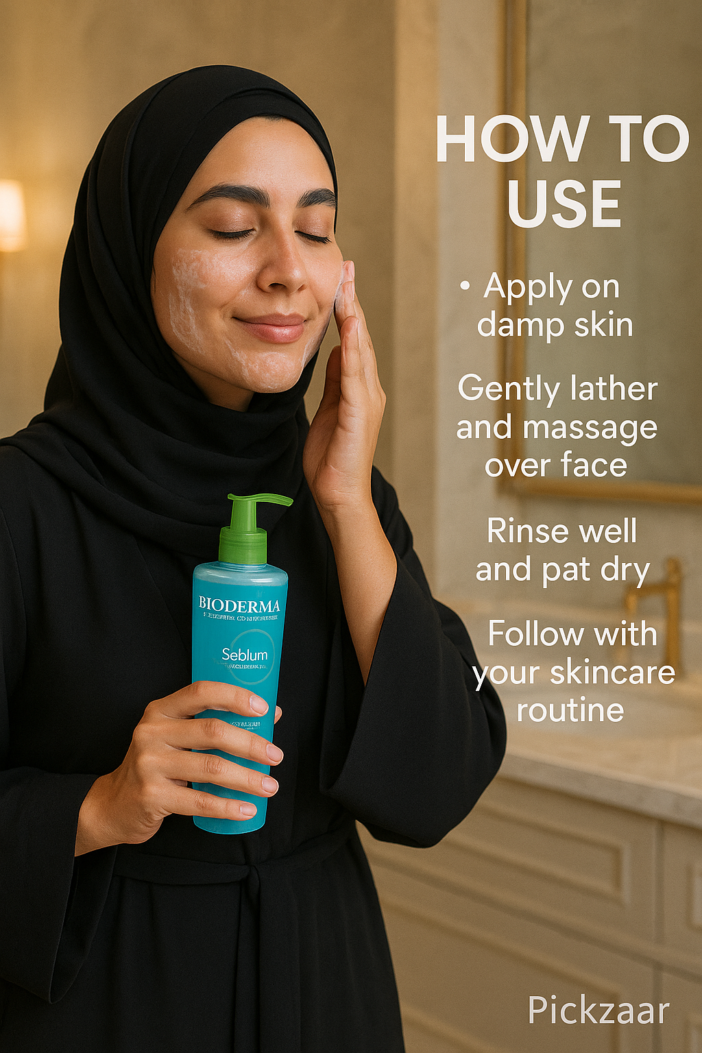 Bioderma Sébium Purifying Cleansing Foaming Gel – 500ml