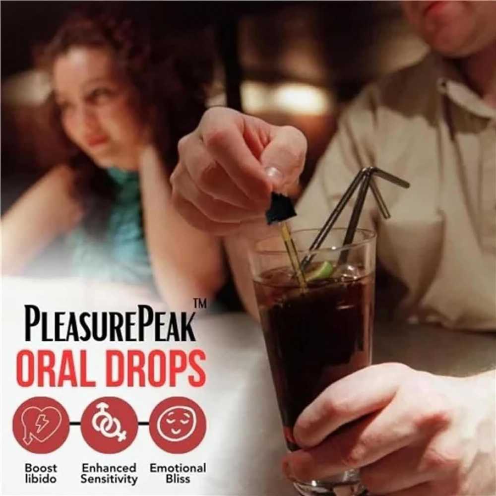 PleasurePeak Happy Drops for Women – Energy Boost & Sensual Vitality Oral Drops
