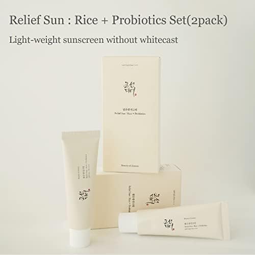 Beauty of Joseon Relief Sun Rice + Probiotics SPF50+ PA++++ – 2 Pack (50ml x 2)