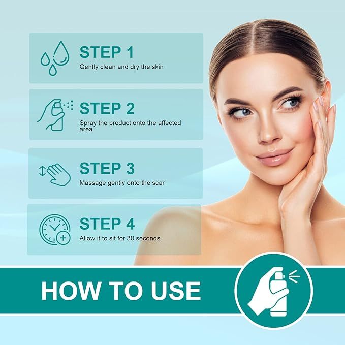 Proregen Medical Scar Removal Spray – Acne & Scar Treatment for Face & Body