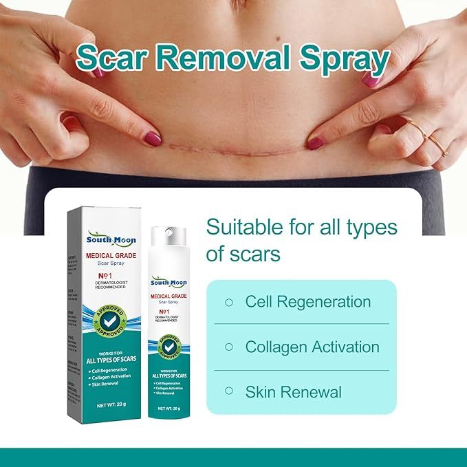 Proregen Medical Scar Removal Spray – Acne & Scar Treatment for Face & Body