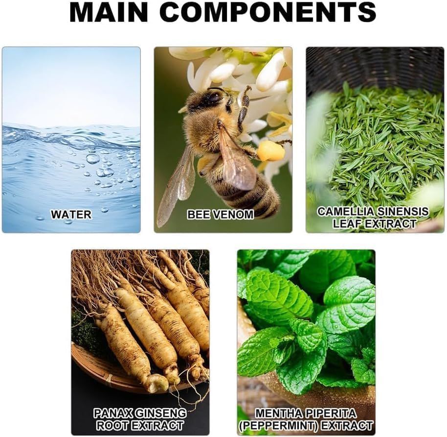 MenTherm Bee Venom Gynecomastia Heating Oil for Men | Chest Firming Oil UAE