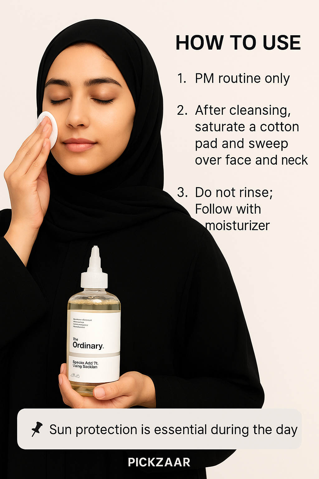 The Ordinary Glycolic Acid 7% Exfoliating Toner – 100ml Daily Glow-Boosting Toner for Smoother, Radiant Skin