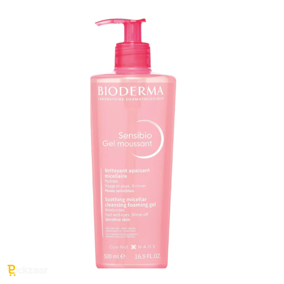 Bioderma Sensibio Soothing Micellar Foaming Gel for Sensitive Skin 500ml UAE
