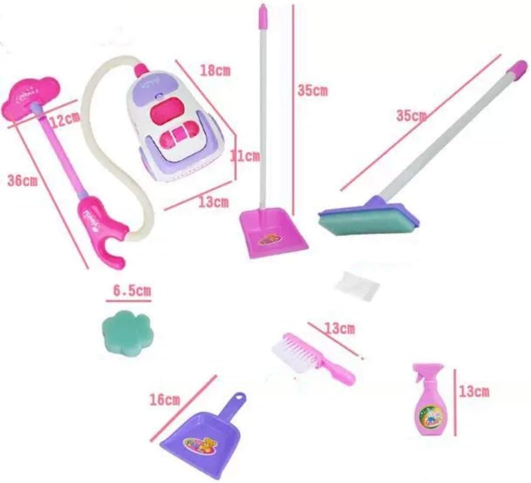 Children’s Vacuum Cleaner Toy with Cleaning Kit – Educational Playset for Kids 3+ | Safe & Interactive Gift
