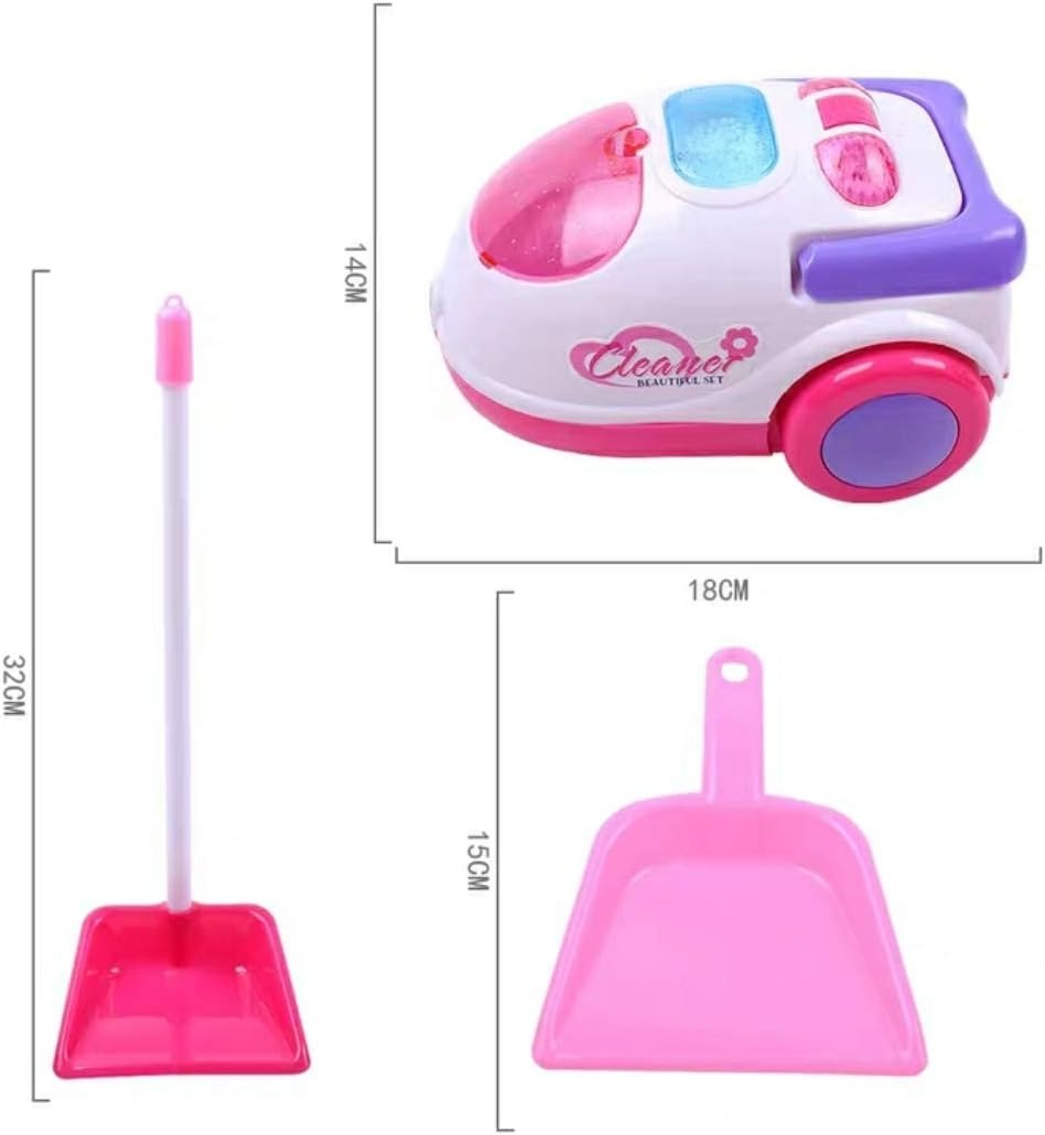Children’s Vacuum Cleaner Toy with Cleaning Kit – Educational Playset for Kids 3+ | Safe & Interactive Gift