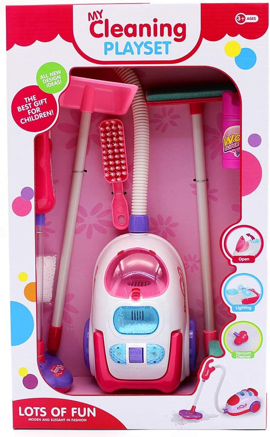 Children’s Vacuum Cleaner Toy with Cleaning Kit – Educational Playset for Kids 3+ | Safe & Interactive Gift
