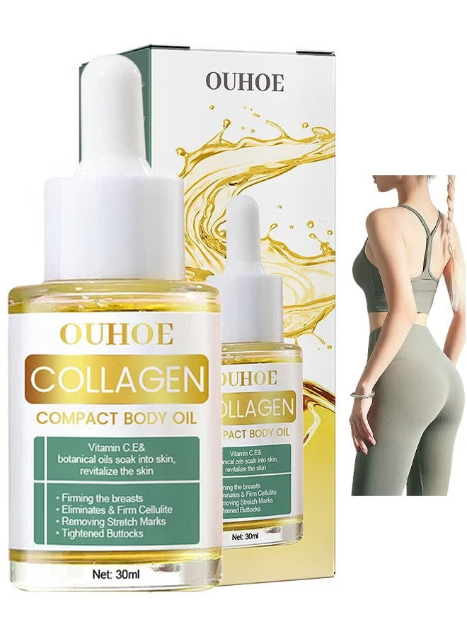 Collagen Lifting Body Oil for Women – Tightening & Firming Body Serum 30ml
