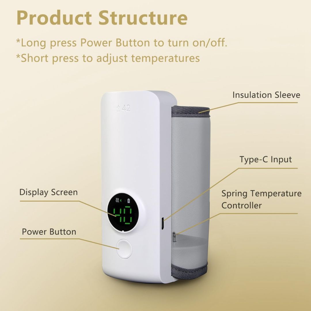 Portable Baby Bottle Warmer – Fast Milk Heating | Portable Bottle Warmer KSA
