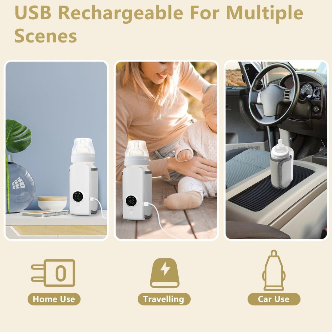 Portable Baby Bottle Warmer – Fast Milk Heating | Portable Bottle Warmer KSA