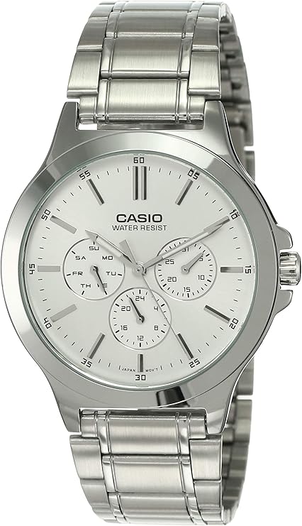 Casio MTP-V300D Men’s Stainless Steel Watch | Classic Analog