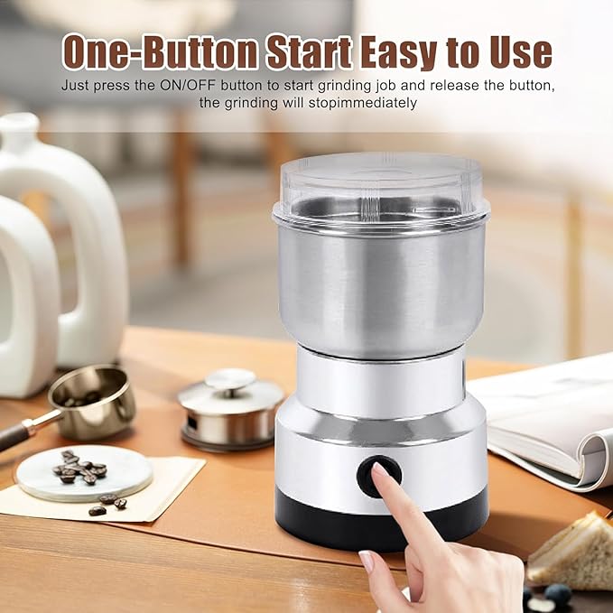 Stainless Steel Electric Grinder – Multi-Purpose Spice & Coffee Grinder | UAE Kitchen