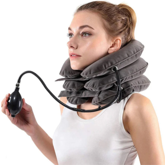 Cervical Neck Traction Device – Inflatable Neck Stretcher & Pain Relief | جهاز شد الرقبة الهوائي