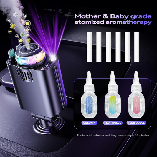 5-in-1 Starlight Car Charger – 45W Fast Charge | Car Charger UAE