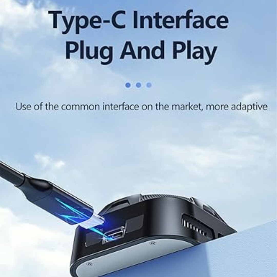 Turbo Mobile Cooling Fan – High-Speed RGB | Phone Cooler UAE