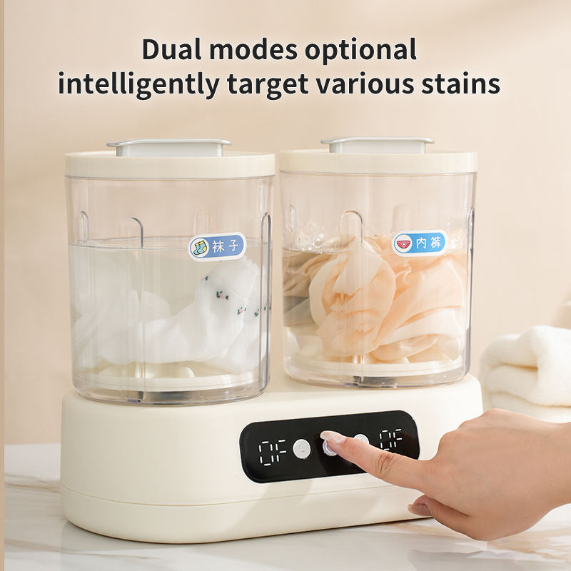 Twin Tub Mini Washing Machine – Compact Dual-Tub Laundry Cleaner | Mini Washer UAE