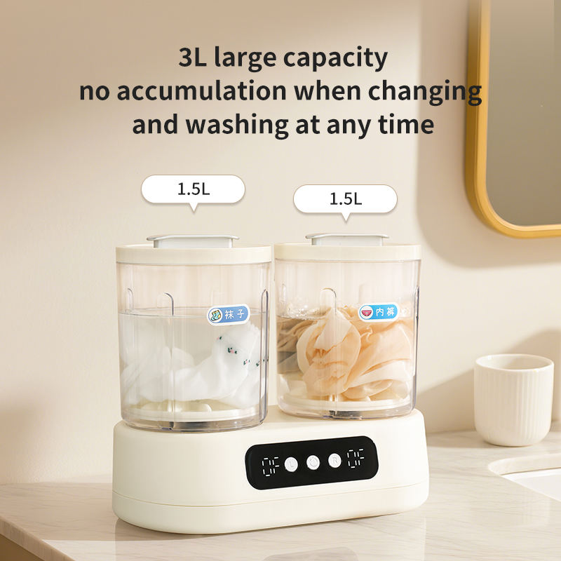 Twin Tub Mini Washing Machine – Compact Dual-Tub Laundry Cleaner | Mini Washer UAE