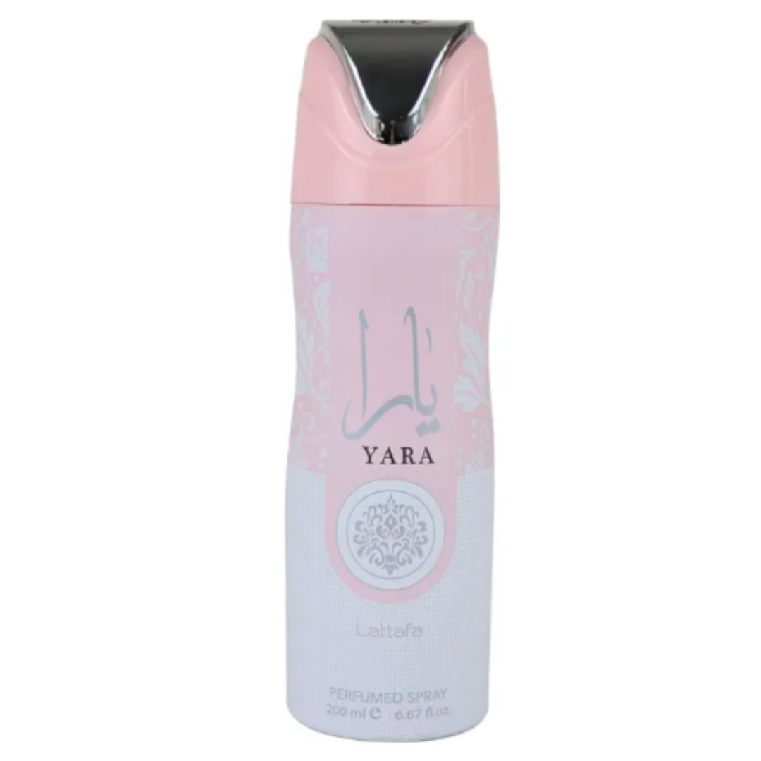 Lattafa Yara Body Spray 200ml – Long-Lasting Oud & Musk Fragrance for Men & Women
