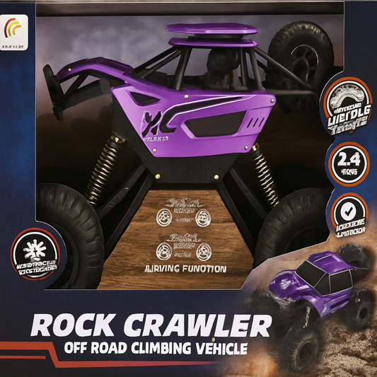 Remote Control Metal Rock Crawler – 4WD Off-Road RC Car for Kids & Adults UAE