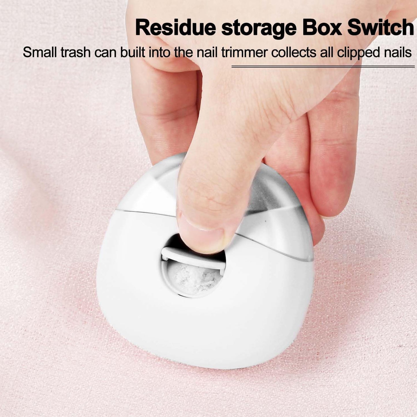 Electric Nail Clipper Automatic Nail Grinder for Children & Adults – USB Rechargeable UAE