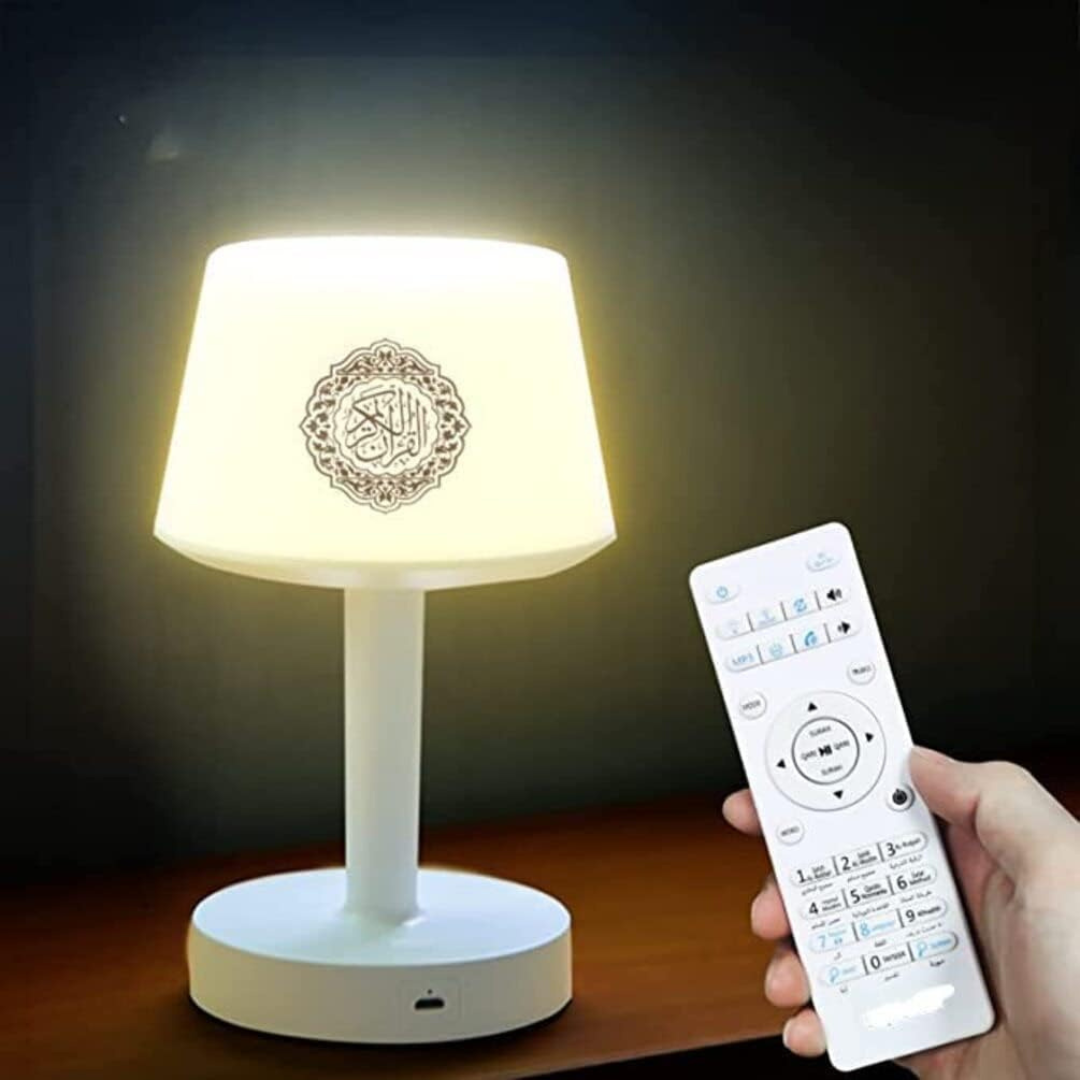 Quran Smart Touch LED Lamp Bluetooth Speaker with Remote – Islamic Quran Speaker UAE