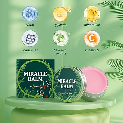 Natural Soothing Relief Cream – Fast Absorbing Body Gel for Muscles & Joints