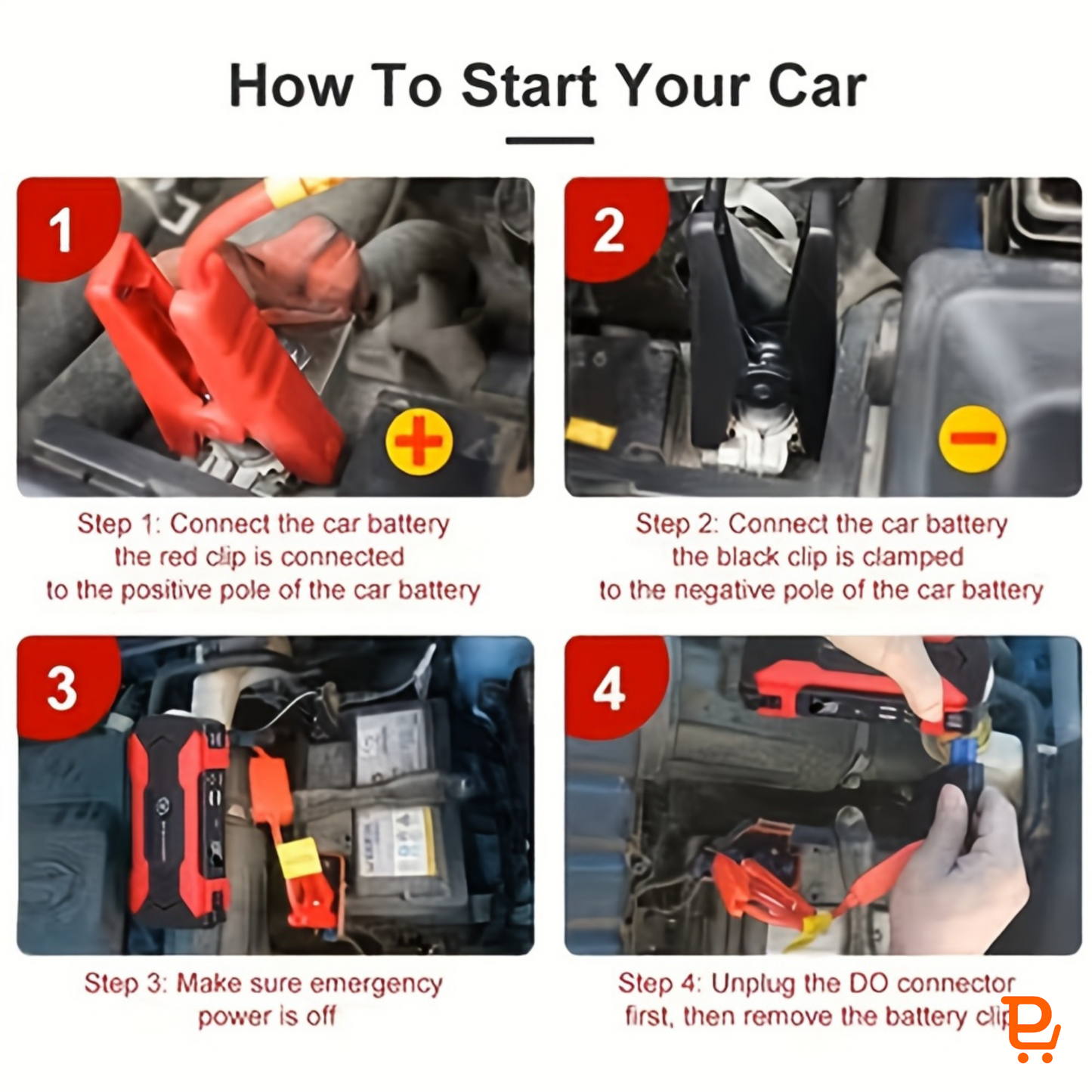 3-in-1 3000A Car Jump Starter with 28000mAh Power Bank & 150PSI Air Compressor | Heavy-Duty Emergency Booster with LED Flashlight (UAE)