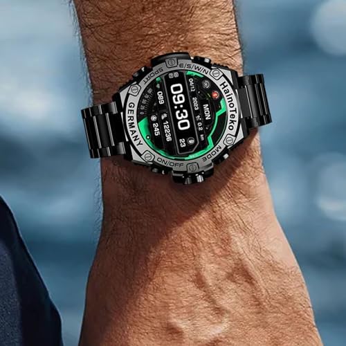 RW39 AMOLED Full-Screen Smart Watch – Bluetooth Calling + 3 Straps + Wireless Charger