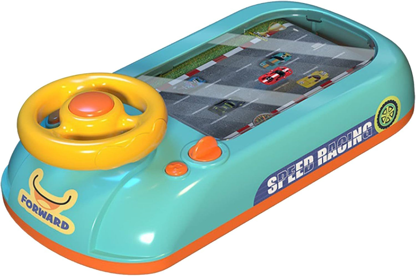 Kids Driving Simulator Steering Wheel Toy | Musical Racing Car Game with Lights, Sounds & Educational Play – Safe Pretend Driving Gift for Boys & Girls.