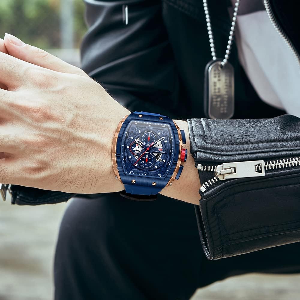 MF MINI FOCUS Men’s Watch – Luminous Analog Quartz Sport Watch UAE