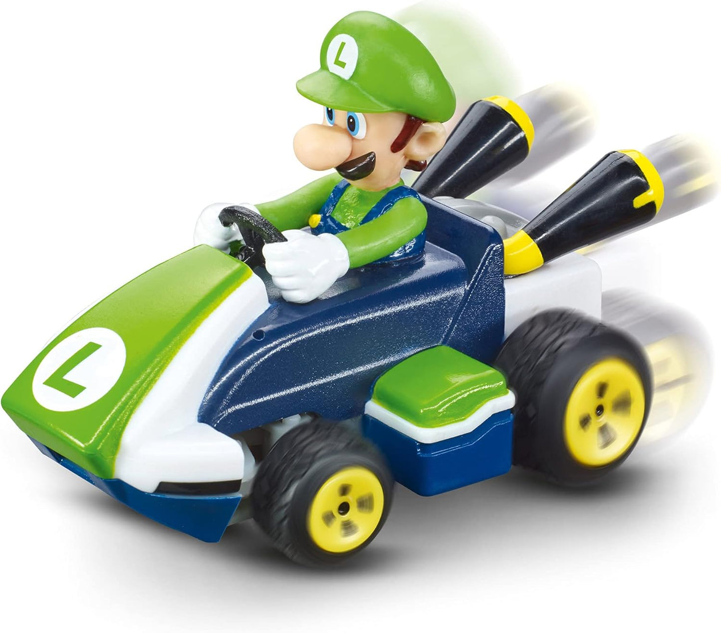 Carrera RC Mario Kart Mini Luigi – 2.4GHz Remote Control Kart | Ready to Run