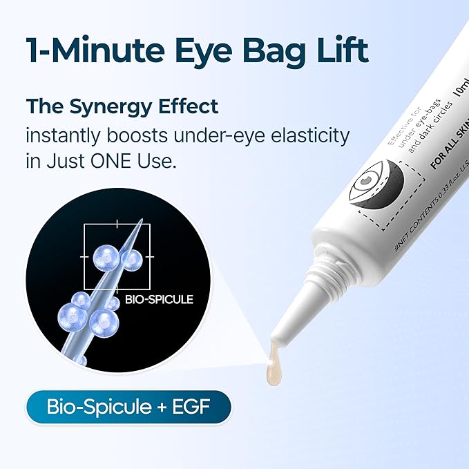 Dr.Melaxin Eyephalt Eyebag Cream – EGF Anti-Aging Under Eye Cream for Puffiness, Dark Circles & Wrinkles