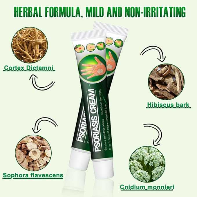 Herbal Psoriasis Cream – Plant Extract Hydrating & Soothing Skin Care (Unisex)
