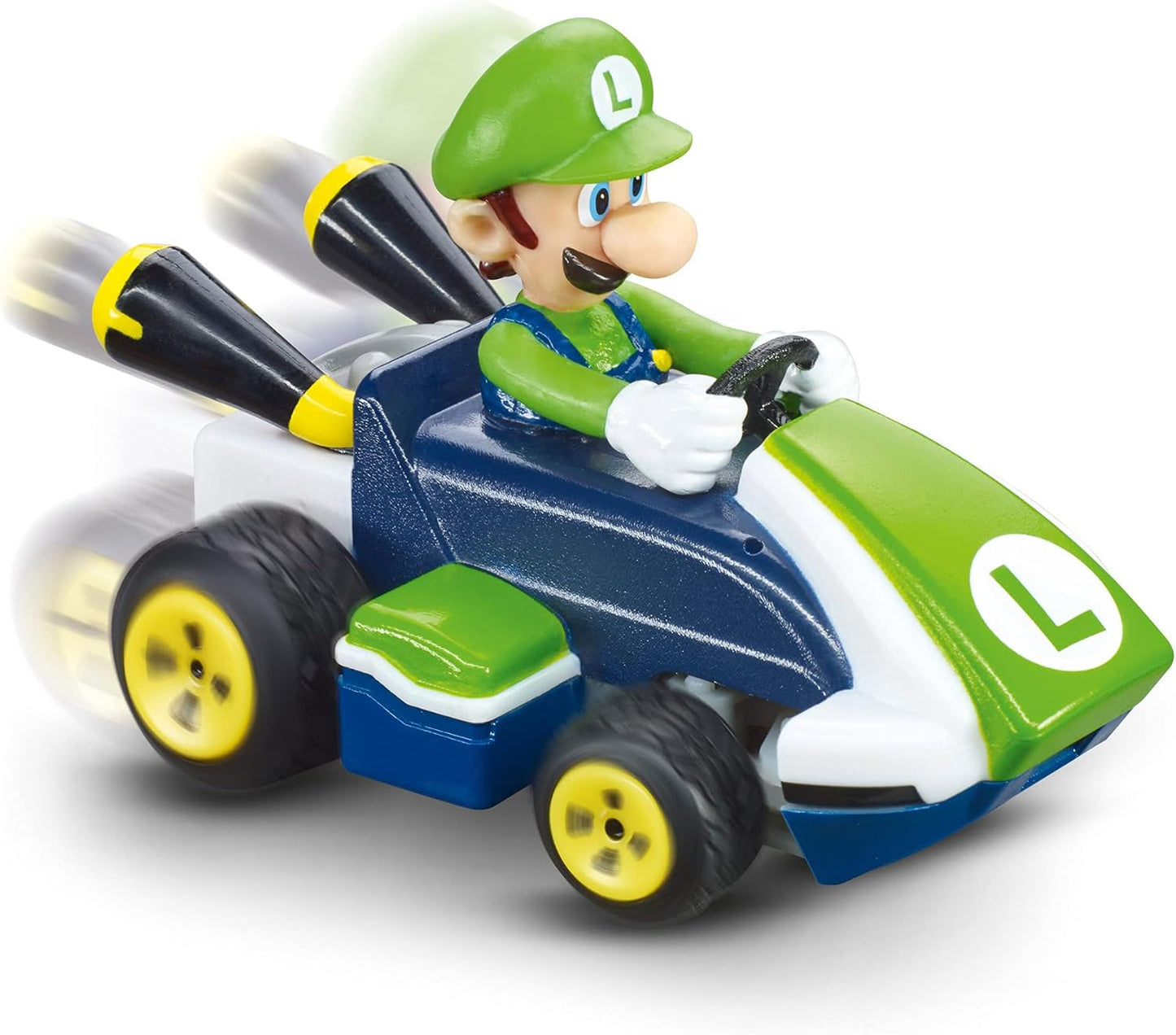 Carrera RC Mario Kart Mini Luigi – 2.4GHz Remote Control Kart | Ready to Run