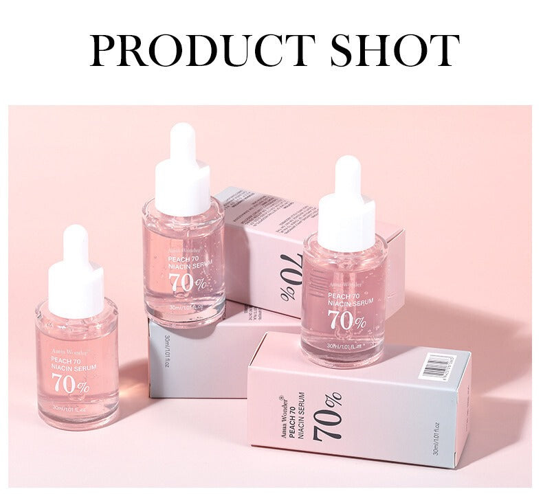 Anua Wonder Peach 70% Niacinamide Serum – Glass Skin Radiance Booster (30 ml)