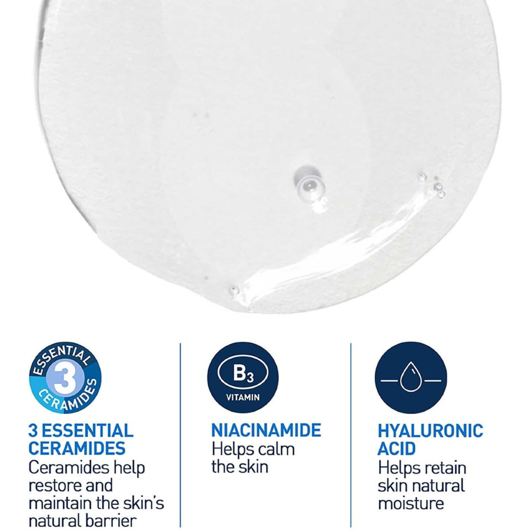 CeraVe Foaming Cleanser 236ml – Oil-Control Gel Wash for Normal to Oily Skin
