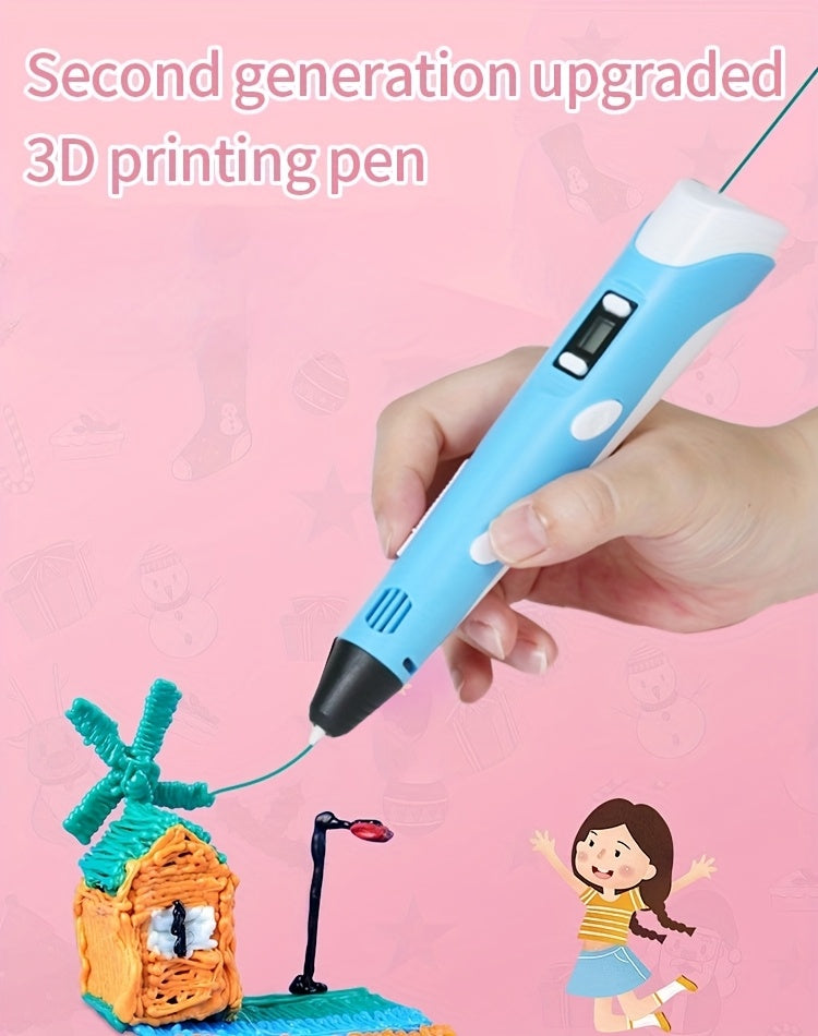 3D Printing Pen with LCD Screen | DIY Drawing & Craft Doodle Tool for Kids & Adults UAE