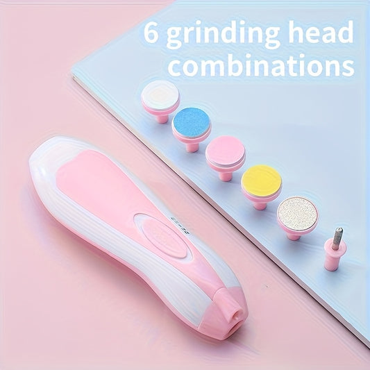 Baby Nail Trimmer UAE – Electric Safe Nail Clippers with LED Light &amp; 12-in-1 Grooming Kit for Newborns &amp; Toddlers