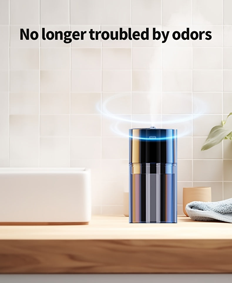 Smart Car Aroma Diffuser — Auto On-Off, Starry Mood Light & 3× Scent Modes