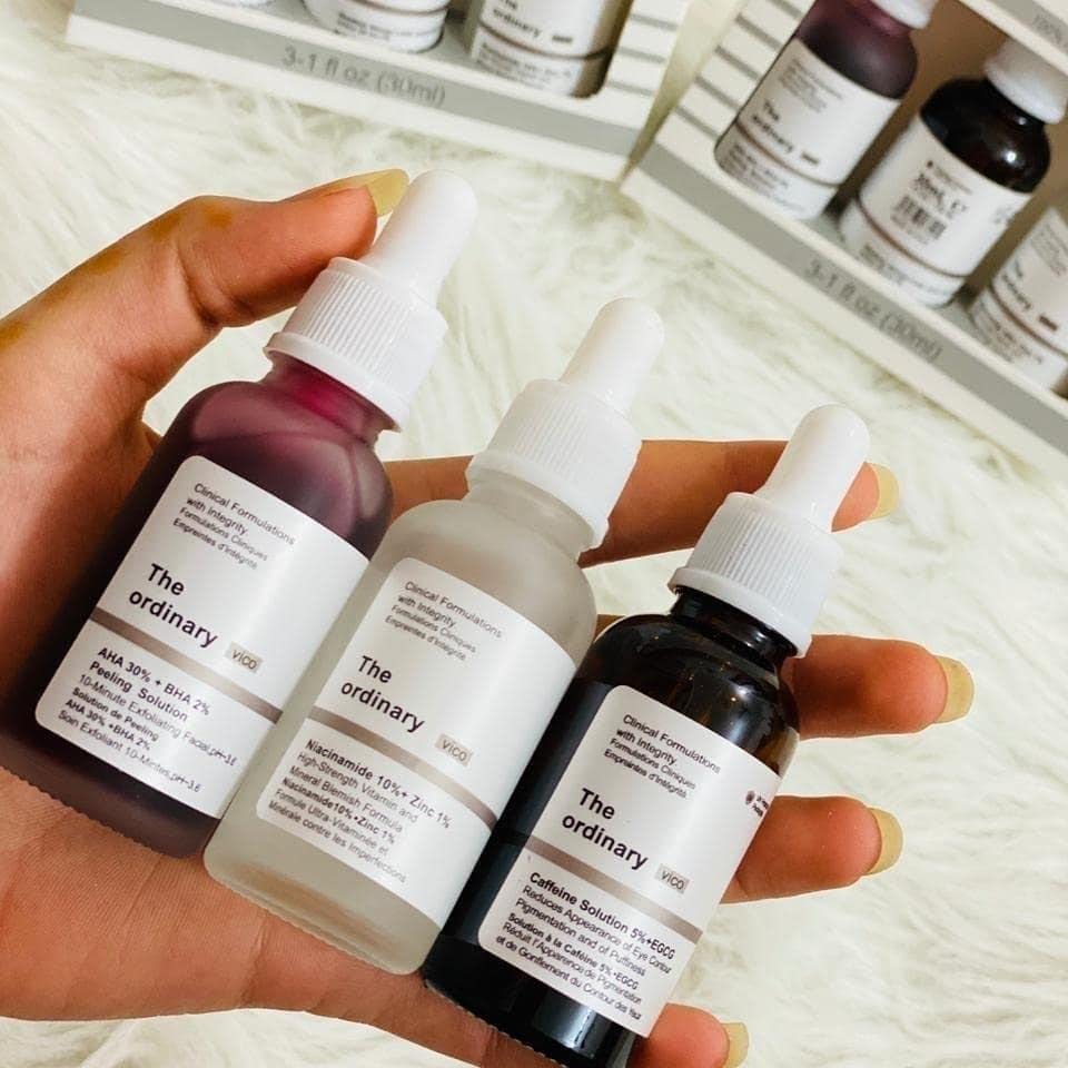 HE ORDINARY 3 IN 1 VICO SKIN CARE – Mini Serum Set (3 x 15ml)