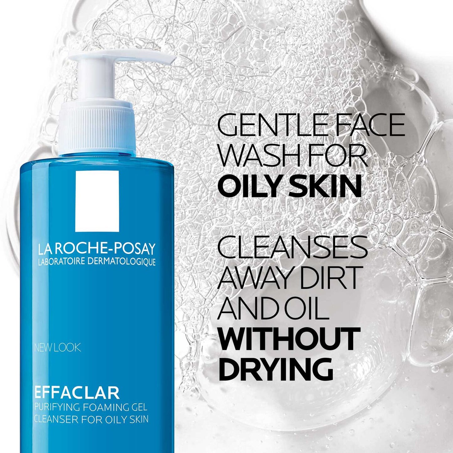 La Roche Posay Effaclar Purifying Foaming Gel – Acne Cleanser for Oily Skin