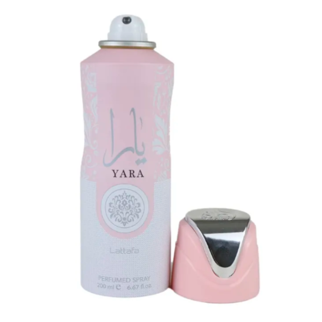 Lattafa Yara Body Spray 200ml – Long-Lasting Oud & Musk Fragrance for Men & Women
