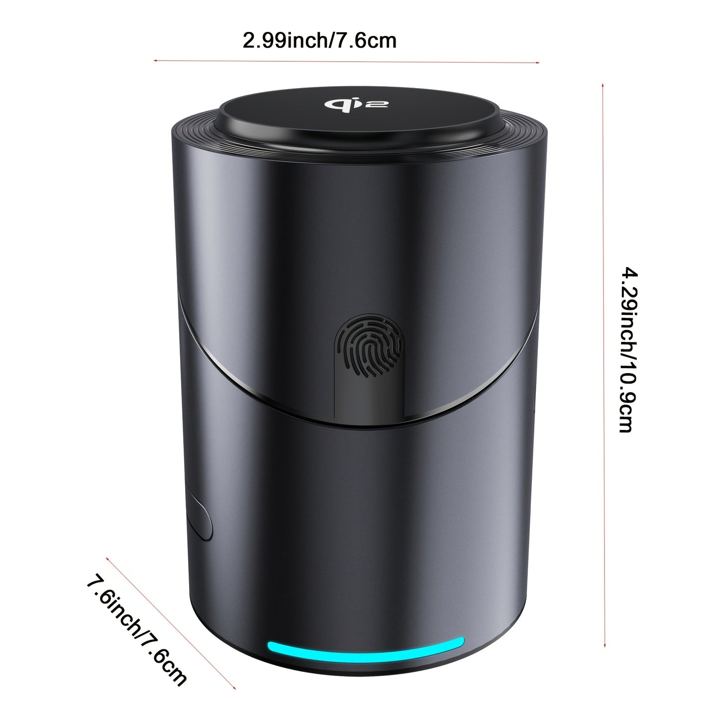 3-in-1 MagSafe Wireless Charging Station | Qi2 15W Fast Charger for iPhone, Watch & AirPods | Foldable, Auto-Rotating & Travel-Ready