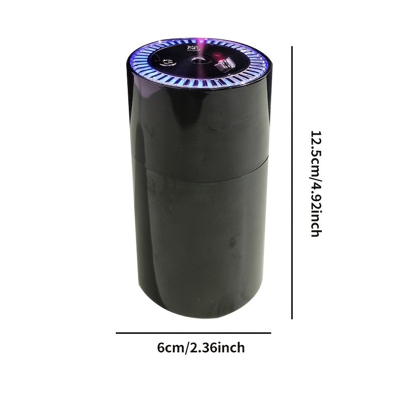 Smart Car Aroma Diffuser — Auto On-Off, Starry Mood Light & 3× Scent Modes