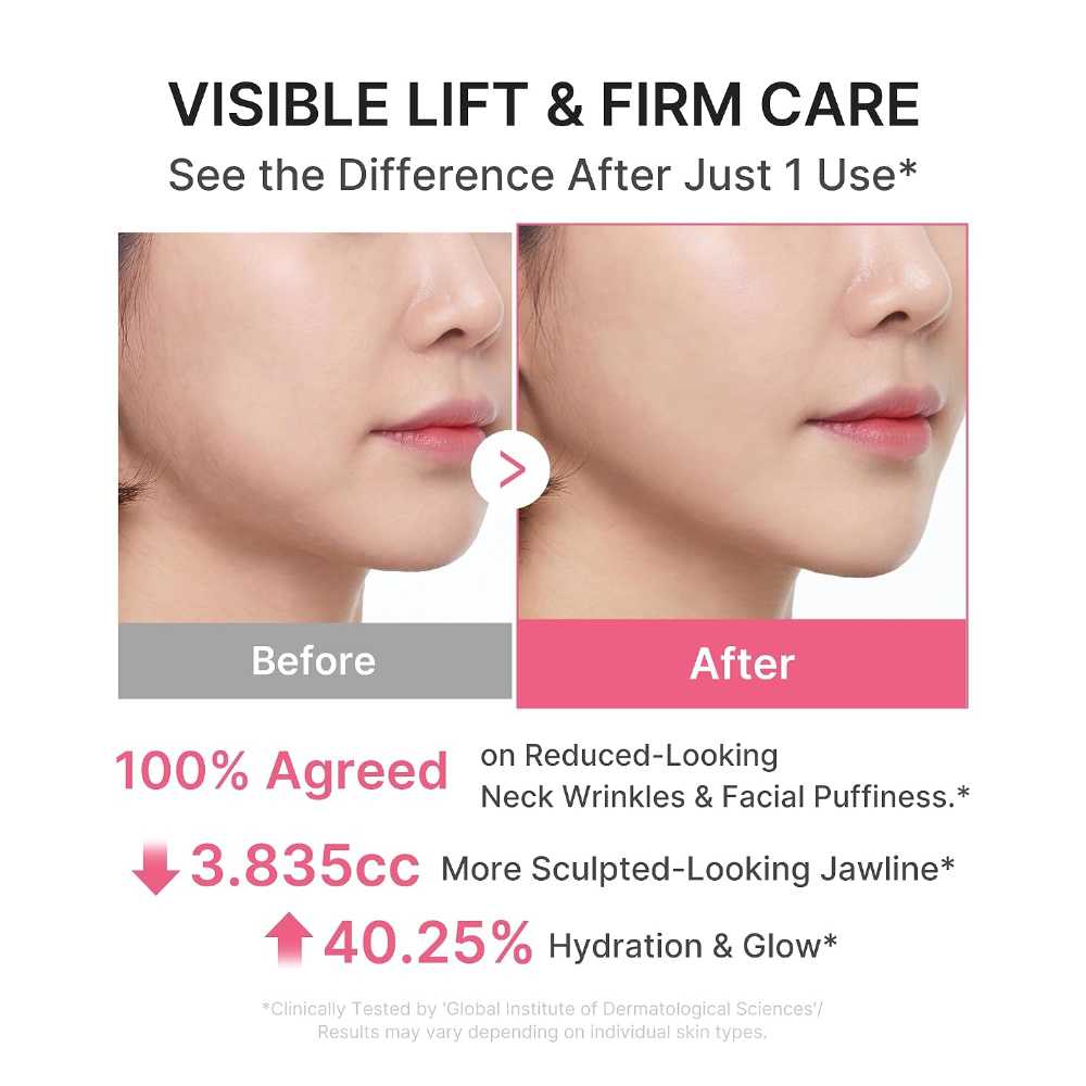 Medicube PDRN Collagen Gua Sha Neck Cream – Firming & Hydrating Neck Wrinkle Care with 5% Volufiline
