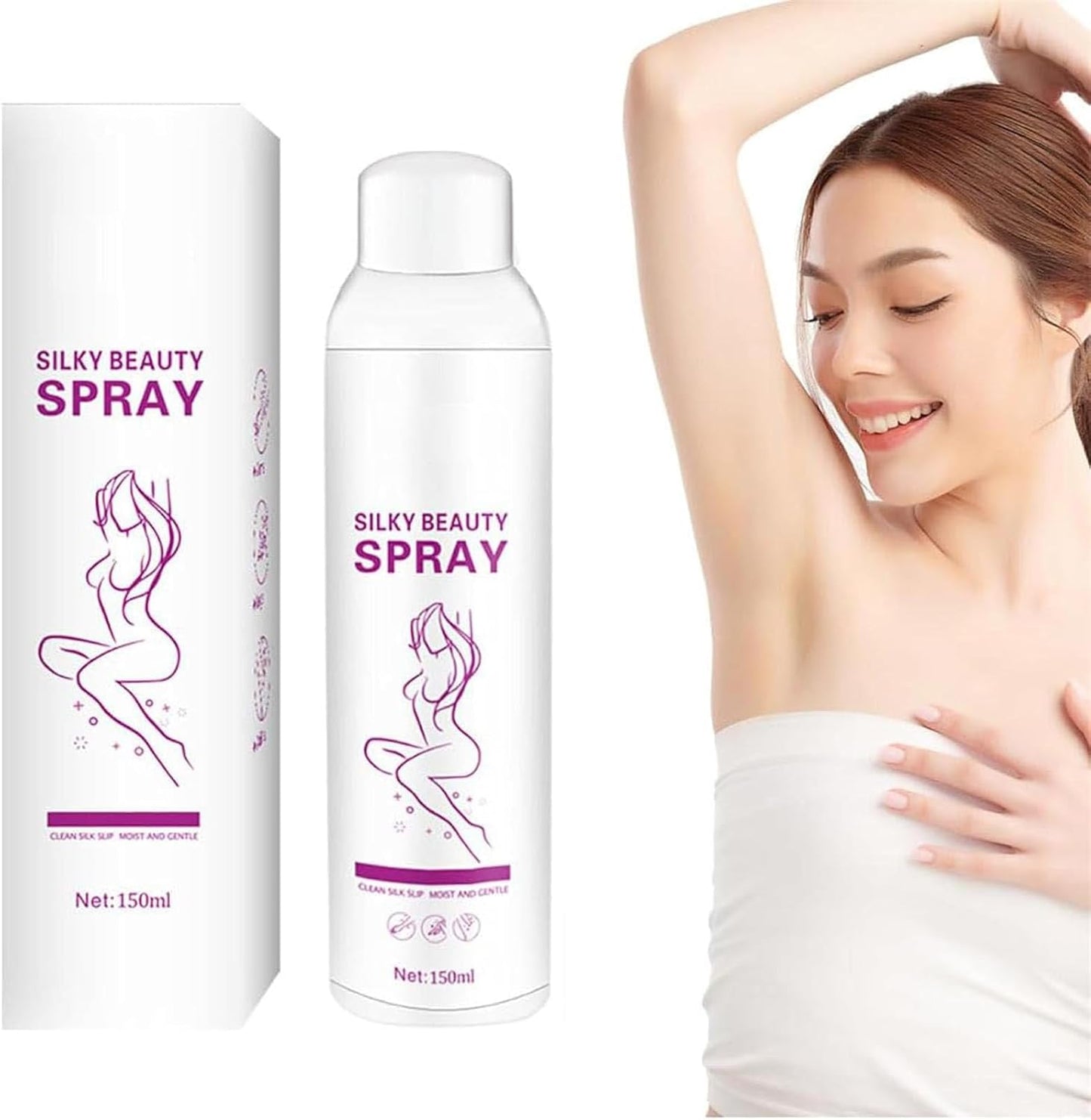 Natural Silky Beauty Spray Depilador – 150ml